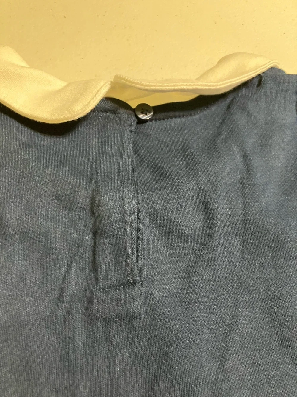 Wonder Nation Girls XL 14/16 School Uniform Top Navy & White NWT